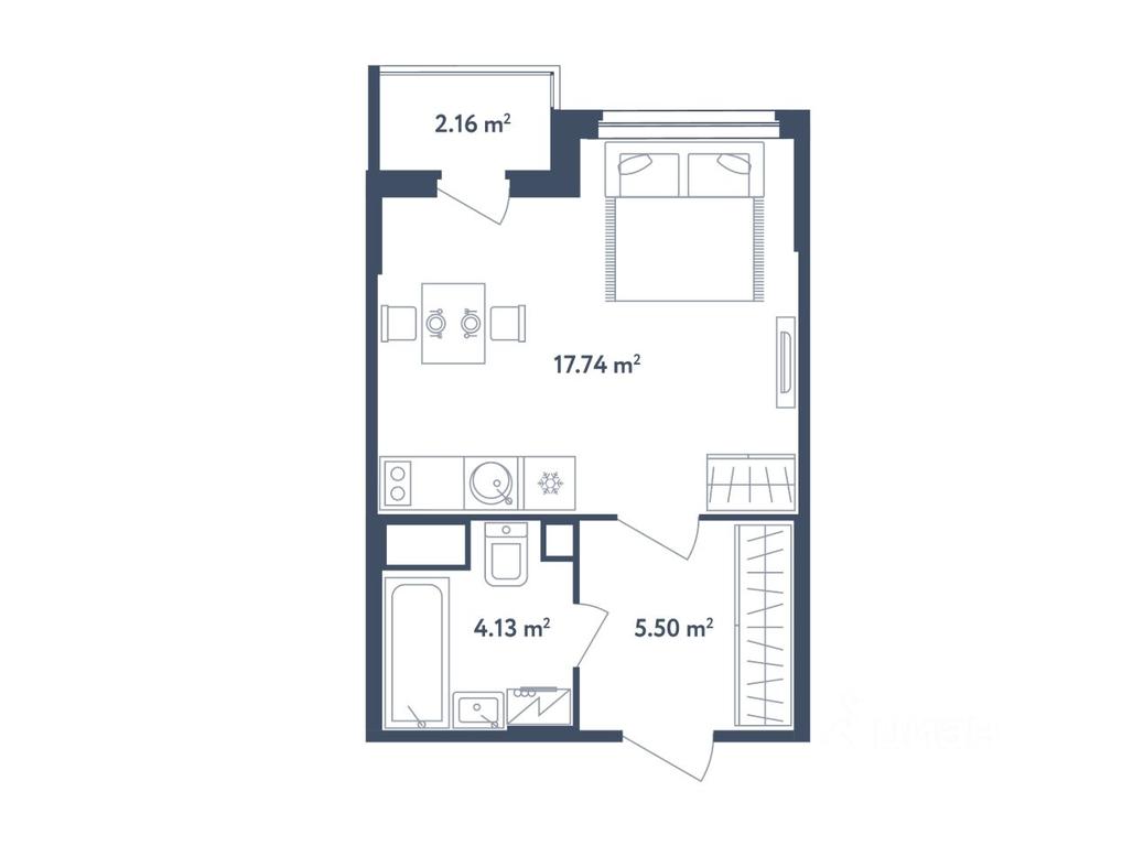 Apartment Sale, 28.45 sq. m. at Svetly mir BioPolis, posyolok Meshcherino, Leninskiy City District, Moscow Region, Russia #1 Apartment Sale, 28.45 sq. m. at Svetly mir BioPolis, posyolok Meshcherino, Leninskiy City District, Moscow Region, Russia #1