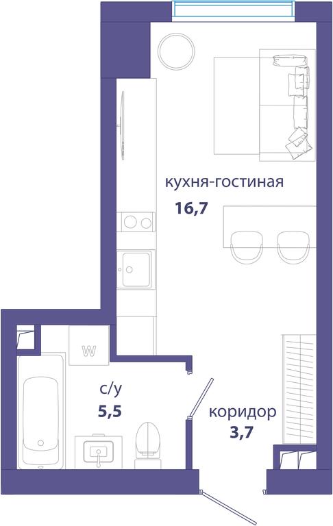 Продажа квартиры, 25,9 м² в ЖК «Событие», улица Лобачевского, 124к3, Москва, Россия #1 Продажа квартиры, 25,9 м² в ЖК «Событие», улица Лобачевского, 124к3, Москва, Россия #1