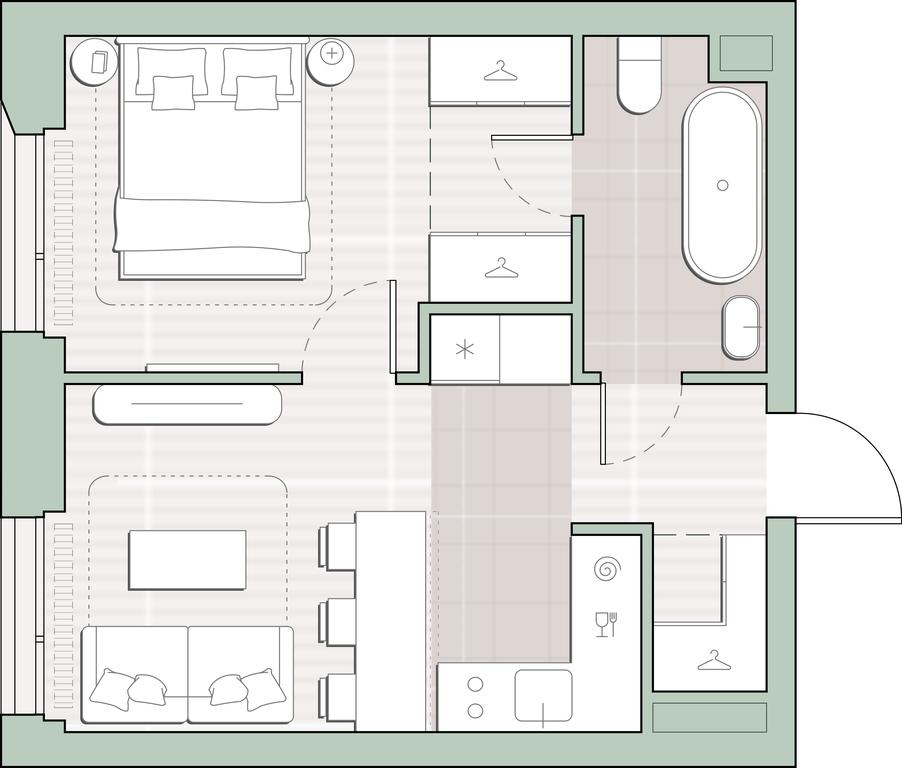 Продажа 1-комн. квартиры, 35,5 м² в ЖК «Среда на Лобачевского», Очаковское шоссе, Москва, Россия #1