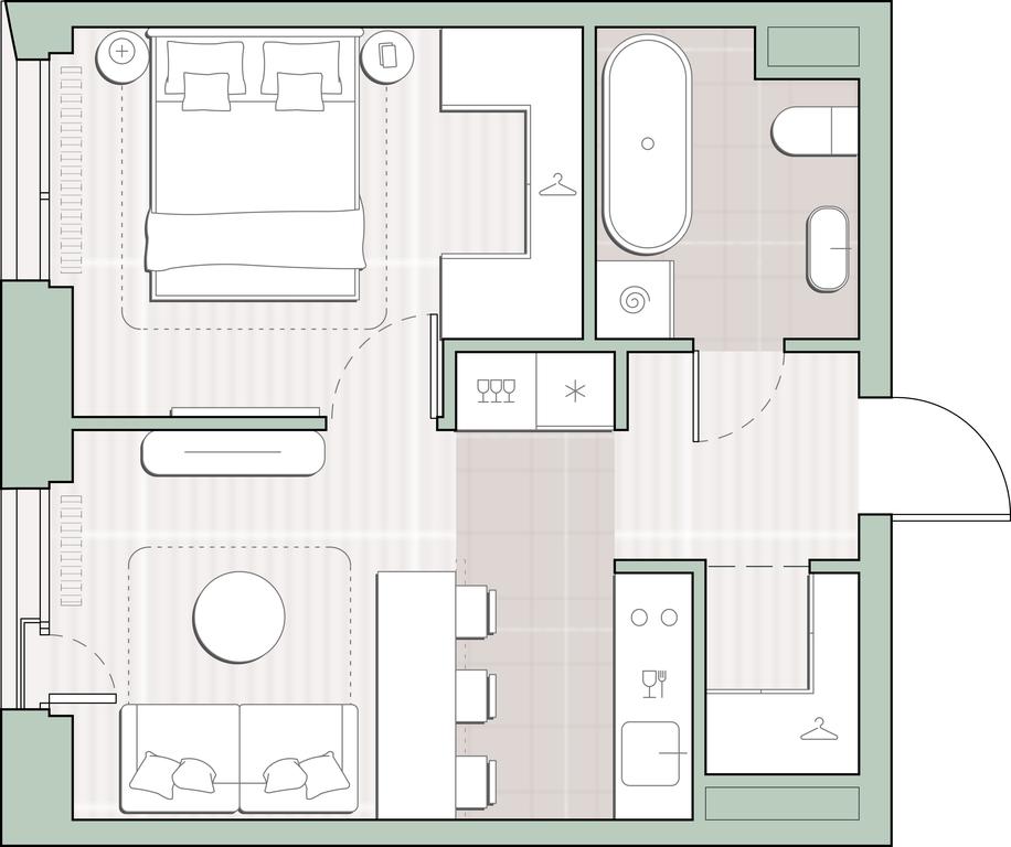 1-BD Apartment Sale, 35.6 sq. m. at Sreda na Lobachevskogo, Ochakovskoye Highway, Moscow, Russia #1