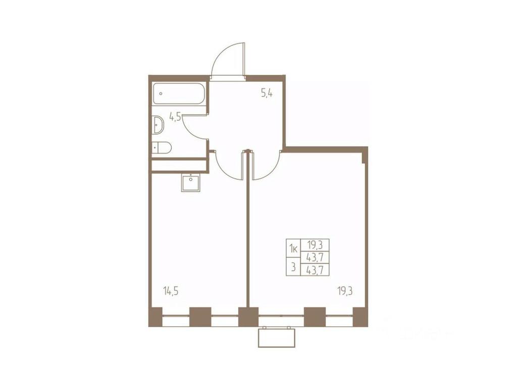 Apartment Sale, 43.7 sq. m. at Fabrikant, 2-y Fabrichny proyezd, Pushkino, Moscow Region, Russia #1 Apartment Sale, 43.7 sq. m. at Fabrikant, 2-y Fabrichny proyezd, Pushkino, Moscow Region, Russia #1