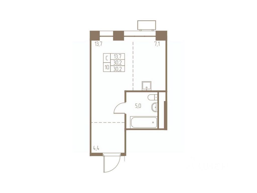 Apartment Sale, 30.2平方米 at Fabrikant, 2-y Fabrichny proyezd, Pushkino, Moscow Region, Russia #1 Apartment Sale, 30.2平方米 at Fabrikant, 2-y Fabrichny proyezd, Pushkino, Moscow Region, Russia #1