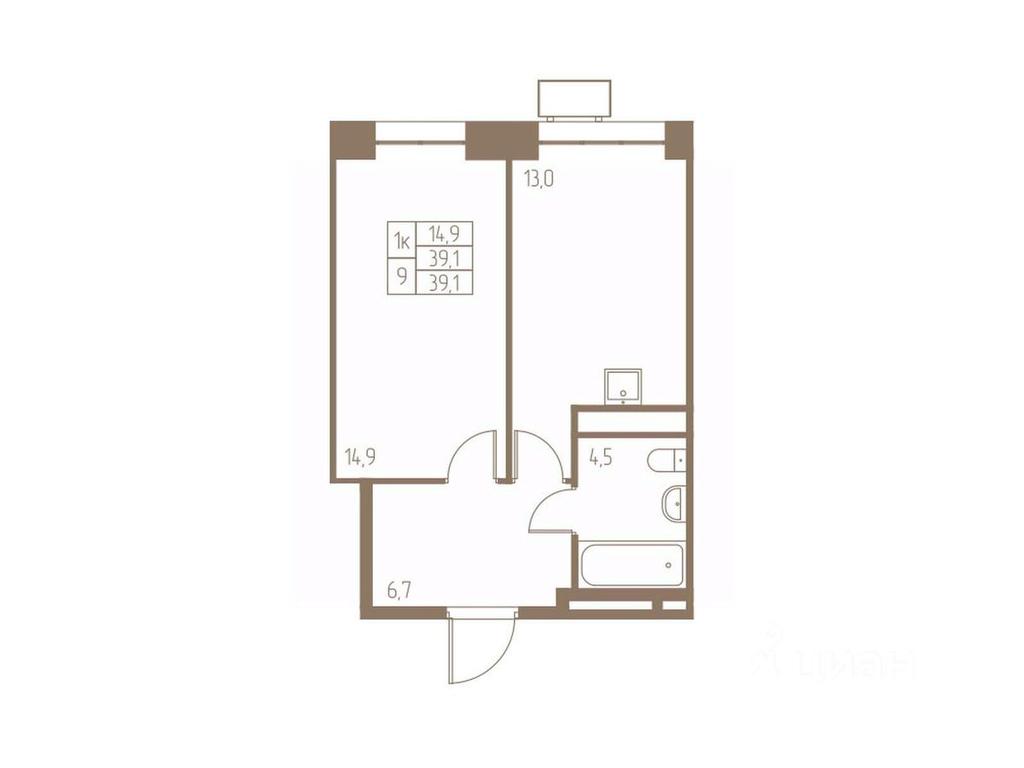 Apartment Sale, 39.1 sq. m. at Fabrikant, 2-y Fabrichny proyezd, Pushkino, Moscow Region, Russia #1 Apartment Sale, 39.1 sq. m. at Fabrikant, 2-y Fabrichny proyezd, Pushkino, Moscow Region, Russia #1