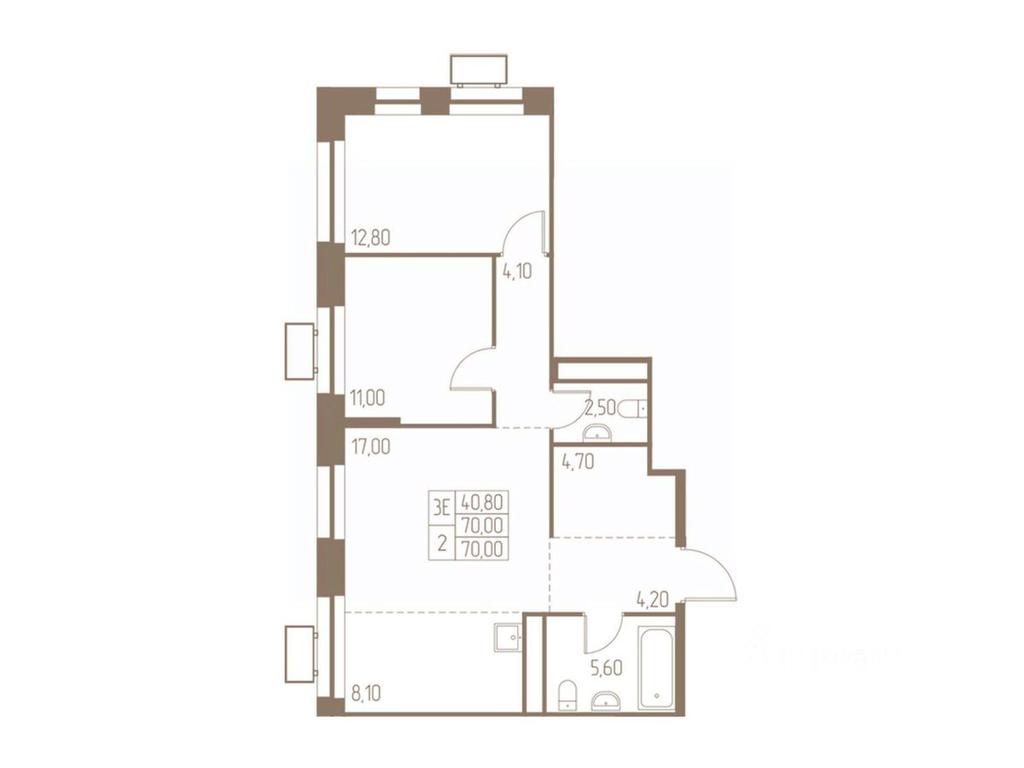 2-BD Apartment Sale, 70 sq. m. at Fabrikant, 2-y Fabrichny proyezd, Pushkino, Moscow Region, Russia #1 2-BD Apartment Sale, 70 sq. m. at Fabrikant, 2-y Fabrichny proyezd, Pushkino, Moscow Region, Russia #1