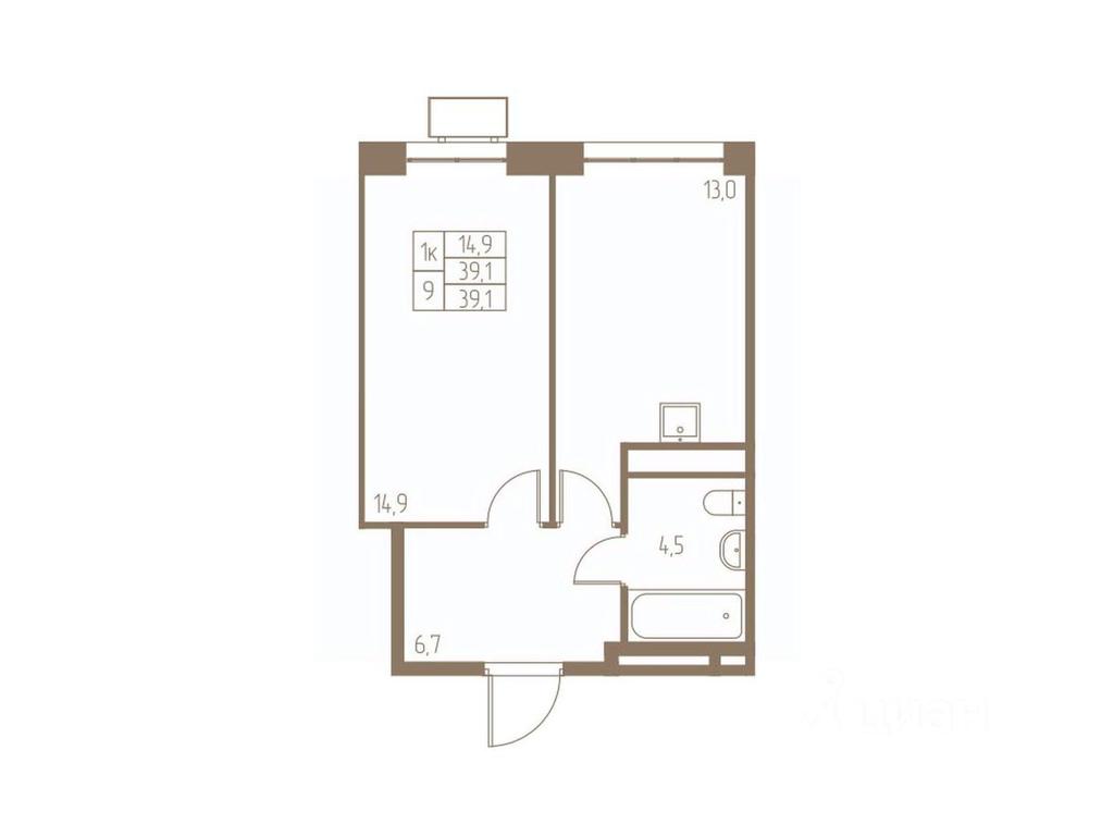 Apartment Sale, 39.1 sq. m. at Fabrikant, 2-y Fabrichny proyezd, Pushkino, Moscow Region, Russia #1 Apartment Sale, 39.1 sq. m. at Fabrikant, 2-y Fabrichny proyezd, Pushkino, Moscow Region, Russia #1