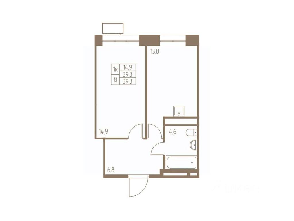 Apartment Sale, 39.3 sq. m. at Fabrikant, 2-y Fabrichny proyezd, Pushkino, Moscow Region, Russia #1 Apartment Sale, 39.3 sq. m. at Fabrikant, 2-y Fabrichny proyezd, Pushkino, Moscow Region, Russia #1