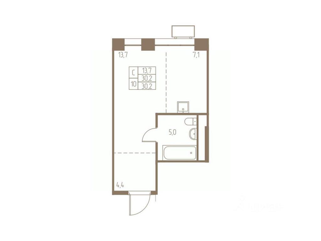 Apartment Sale, 30.2平方米 at Fabrikant, 2-y Fabrichny proyezd, Pushkino, Moscow Region, Russia #1 Apartment Sale, 30.2平方米 at Fabrikant, 2-y Fabrichny proyezd, Pushkino, Moscow Region, Russia #1