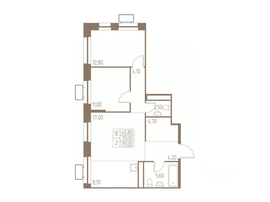 2-BD Apartment Sale, 70 sq. m. at Fabrikant, 2-y Fabrichny proyezd, Pushkino, Moscow Region, Russia #1 2-BD Apartment Sale, 70 sq. m. at Fabrikant, 2-y Fabrichny proyezd, Pushkino, Moscow Region, Russia #1
