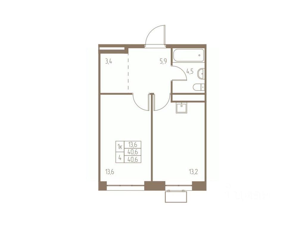 Apartment Sale, 40.6 sq. m. at Fabrikant, 2-y Fabrichny proyezd, Pushkino, Moscow Region, Russia #1 Apartment Sale, 40.6 sq. m. at Fabrikant, 2-y Fabrichny proyezd, Pushkino, Moscow Region, Russia #1