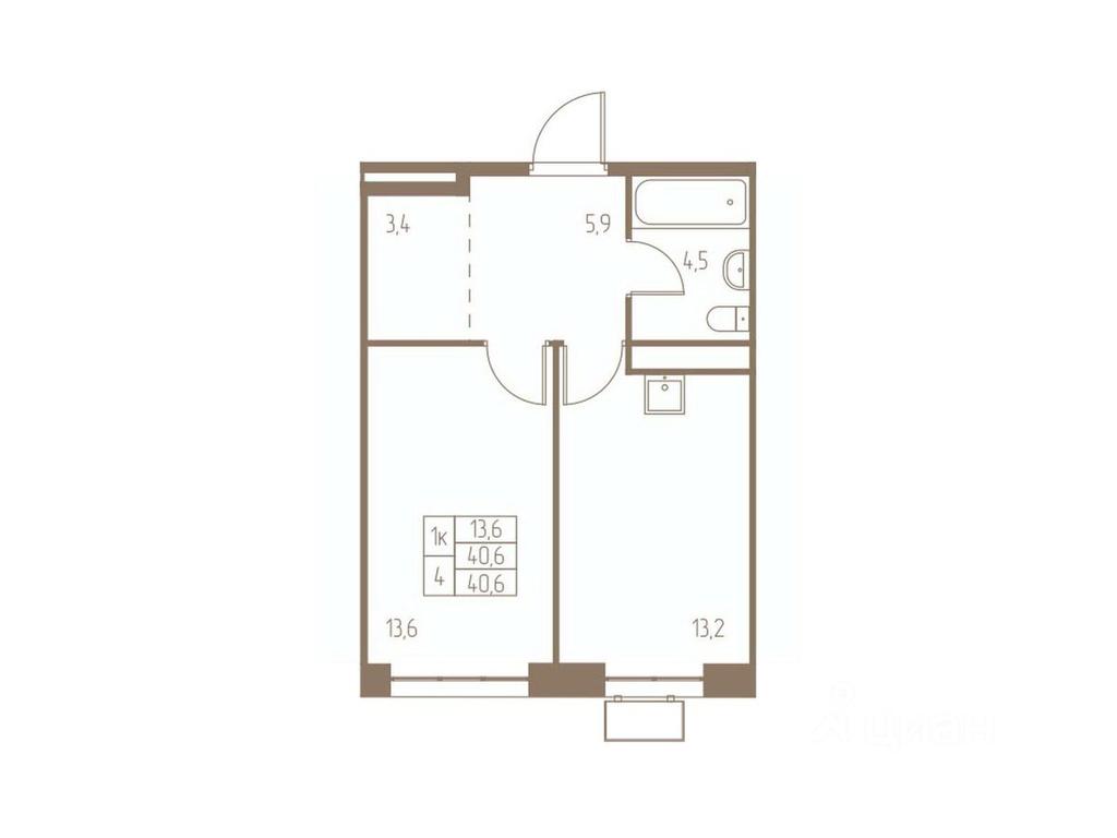 Apartment Sale, 40.6 sq. m. at Fabrikant, 2-y Fabrichny proyezd, Pushkino, Moscow Region, Russia #1 Apartment Sale, 40.6 sq. m. at Fabrikant, 2-y Fabrichny proyezd, Pushkino, Moscow Region, Russia #1