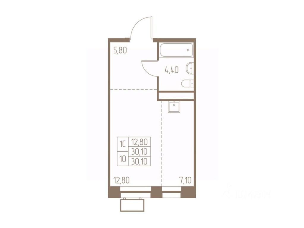 Apartment Sale, 30.1 sq. m. at Fabrikant, 2-y Fabrichny proyezd, Pushkino, Moscow Region, Russia #1 Apartment Sale, 30.1 sq. m. at Fabrikant, 2-y Fabrichny proyezd, Pushkino, Moscow Region, Russia #1