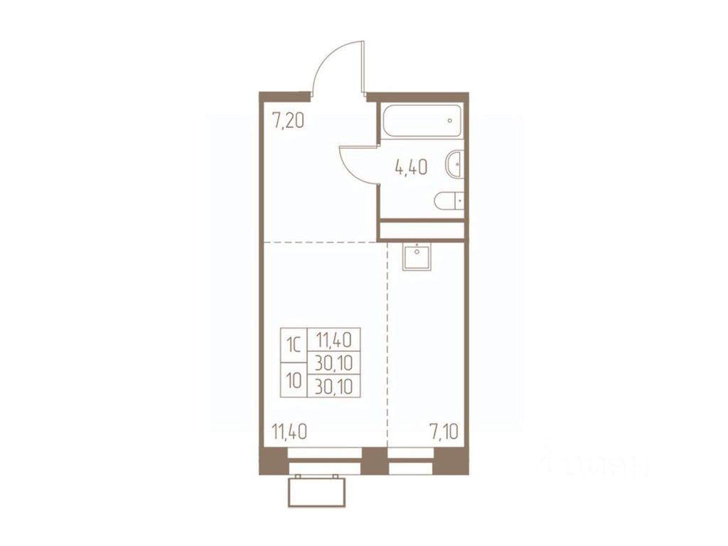 Apartment Sale, 30.1平方米 at Fabrikant, 2-y Fabrichny proyezd, Pushkino, Moscow Region, Russia #1 Apartment Sale, 30.1平方米 at Fabrikant, 2-y Fabrichny proyezd, Pushkino, Moscow Region, Russia #1