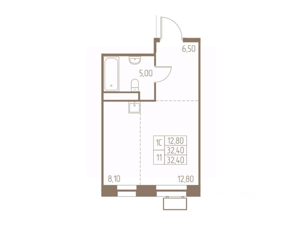 Apartment Sale, 32.4平方米 at Fabrikant, 2-y Fabrichny proyezd, Pushkino, Moscow Region, Russia #1 Apartment Sale, 32.4平方米 at Fabrikant, 2-y Fabrichny proyezd, Pushkino, Moscow Region, Russia #1