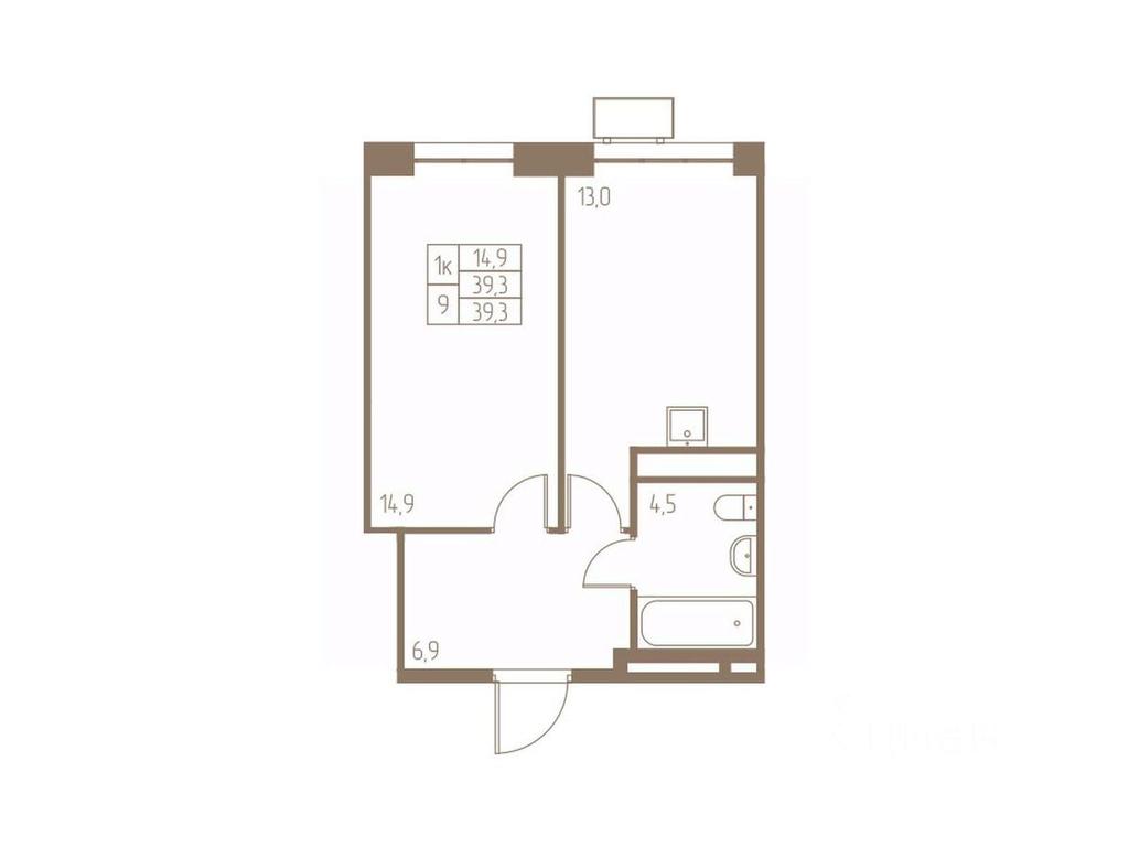 Apartment Sale, 39.3平方米 at Fabrikant, 2-y Fabrichny proyezd, Pushkino, Moscow Region, Russia #1 Apartment Sale, 39.3平方米 at Fabrikant, 2-y Fabrichny proyezd, Pushkino, Moscow Region, Russia #1