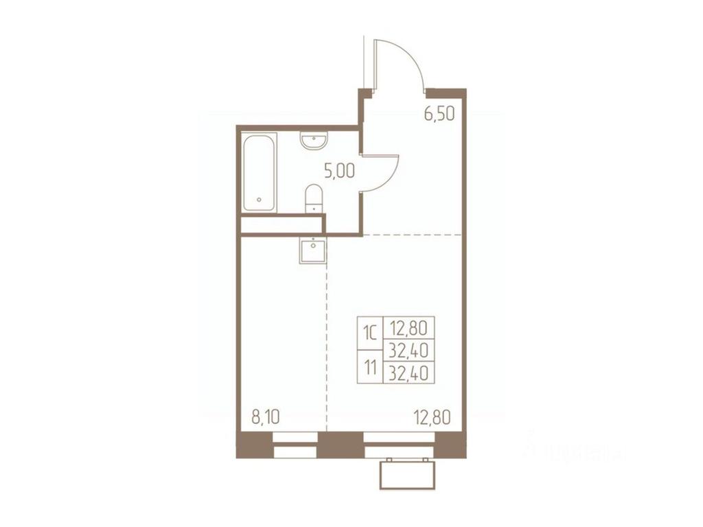 Apartment Sale, 32.4平方米 at Fabrikant, 2-y Fabrichny proyezd, Pushkino, Moscow Region, Russia #1 Apartment Sale, 32.4平方米 at Fabrikant, 2-y Fabrichny proyezd, Pushkino, Moscow Region, Russia #1