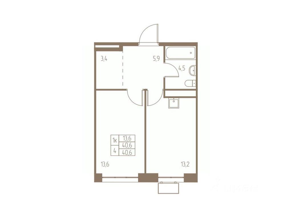 Apartment Sale, 40.6 sq. m. at Fabrikant, 2-y Fabrichny proyezd, Pushkino, Moscow Region, Russia #1 Apartment Sale, 40.6 sq. m. at Fabrikant, 2-y Fabrichny proyezd, Pushkino, Moscow Region, Russia #1