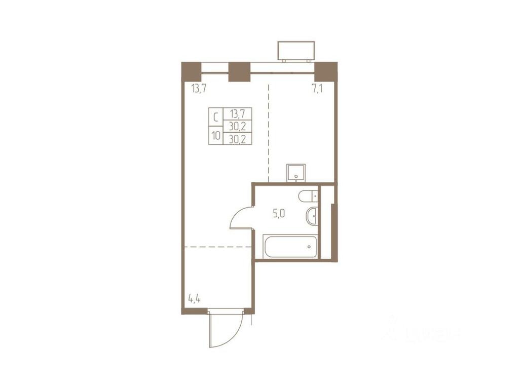 Apartment Sale, 30.2 sq. m. at Fabrikant, 2-y Fabrichny proyezd, Pushkino, Moscow Region, Russia #1 Apartment Sale, 30.2 sq. m. at Fabrikant, 2-y Fabrichny proyezd, Pushkino, Moscow Region, Russia #1