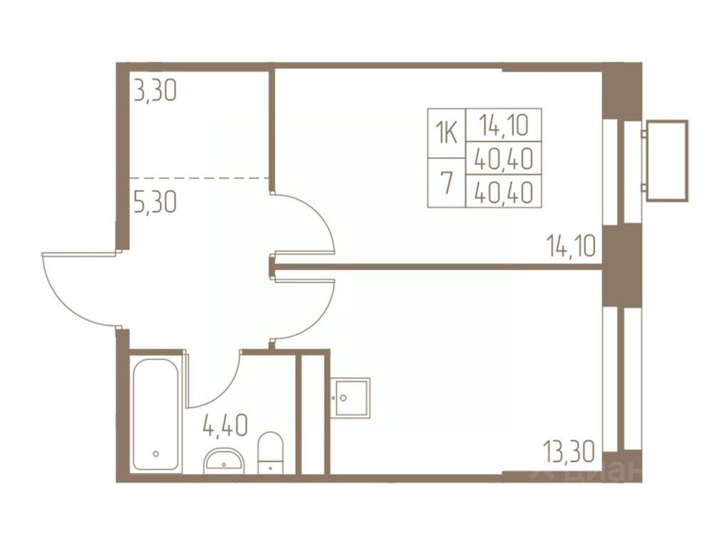 Apartment Sale, 40.4 sq. m. at Fabrikant, 2-y Fabrichny proyezd, Pushkino, Moscow Region, Russia #1 Apartment Sale, 40.4 sq. m. at Fabrikant, 2-y Fabrichny proyezd, Pushkino, Moscow Region, Russia #1