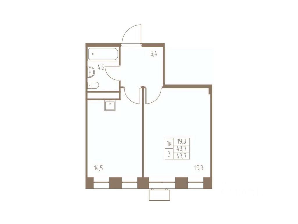 Apartment Sale, 43.7 sq. m. at Fabrikant, 2-y Fabrichny proyezd, Pushkino, Moscow Region, Russia #1 Apartment Sale, 43.7 sq. m. at Fabrikant, 2-y Fabrichny proyezd, Pushkino, Moscow Region, Russia #1