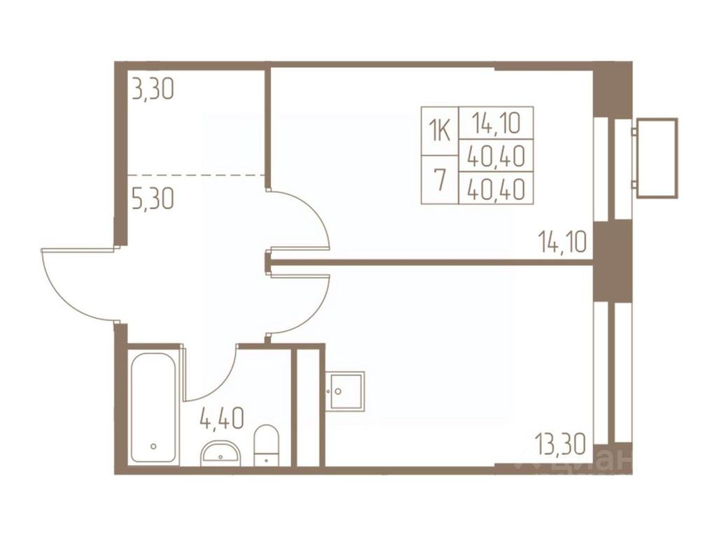 Apartment Sale, 40.4 sq. m. at Fabrikant, 2-y Fabrichny proyezd, Pushkino, Moscow Region, Russia #1 Apartment Sale, 40.4 sq. m. at Fabrikant, 2-y Fabrichny proyezd, Pushkino, Moscow Region, Russia #1