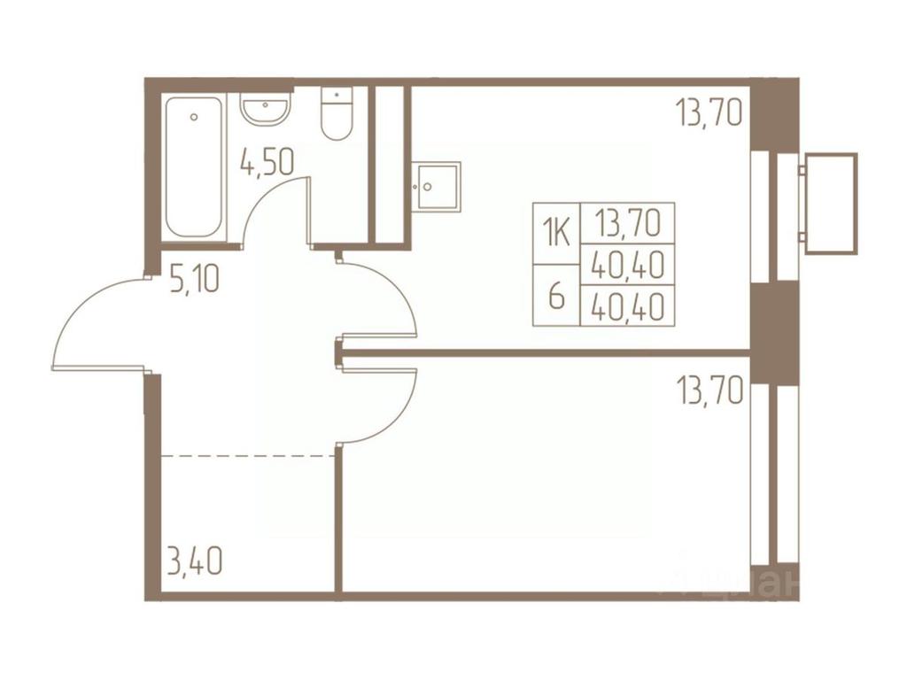 Apartment Sale, 40.4平方米 at Fabrikant, 2-y Fabrichny proyezd, Pushkino, Moscow Region, Russia #1 Apartment Sale, 40.4平方米 at Fabrikant, 2-y Fabrichny proyezd, Pushkino, Moscow Region, Russia #1