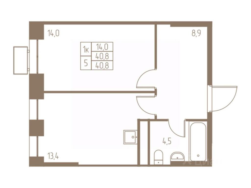 Apartment Sale, 40.8 sq. m. at Fabrikant, 2-y Fabrichny proyezd, Pushkino, Moscow Region, Russia #1 Apartment Sale, 40.8 sq. m. at Fabrikant, 2-y Fabrichny proyezd, Pushkino, Moscow Region, Russia #1