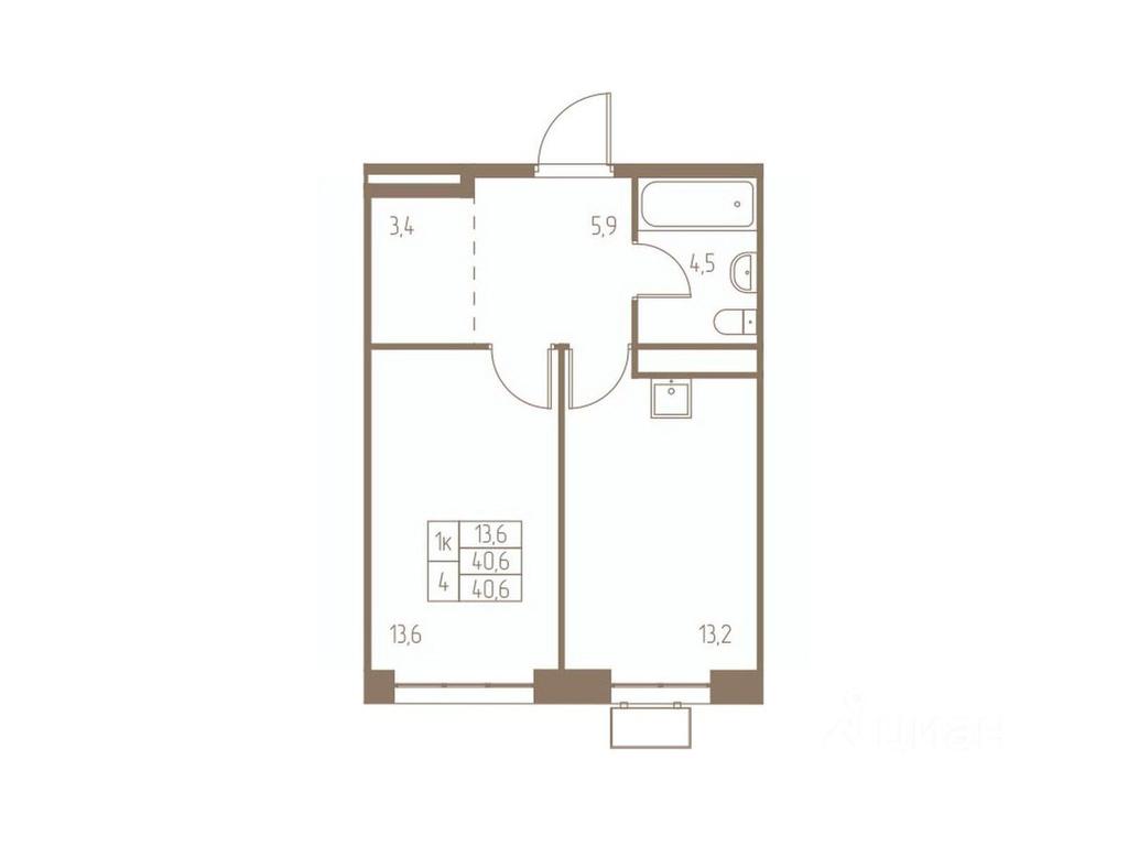Apartment Sale, 40.6 sq. m. at Fabrikant, 2-y Fabrichny proyezd, Pushkino, Moscow Region, Russia #1 Apartment Sale, 40.6 sq. m. at Fabrikant, 2-y Fabrichny proyezd, Pushkino, Moscow Region, Russia #1