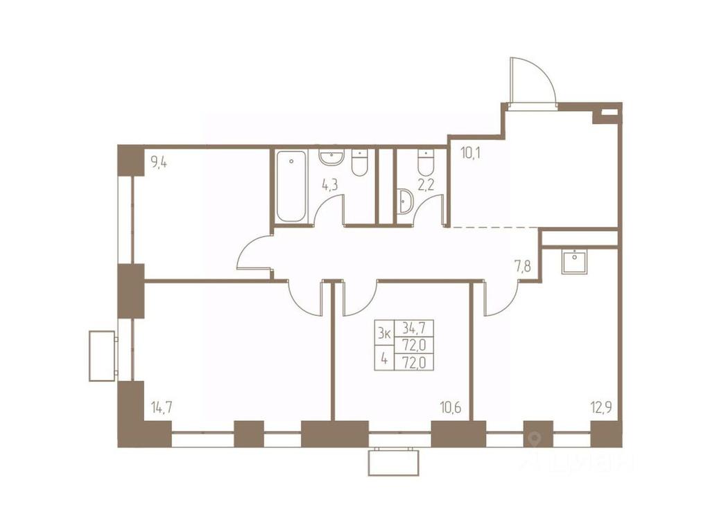 Продажа 2-комн. квартиры, 72 м² в ЖК «Фабрикант», 2-й Фабричный проезд, Пушкино, Московская область, Россия #1 Продажа 2-комн. квартиры, 72 м² в ЖК «Фабрикант», 2-й Фабричный проезд, Пушкино, Московская область, Россия #1