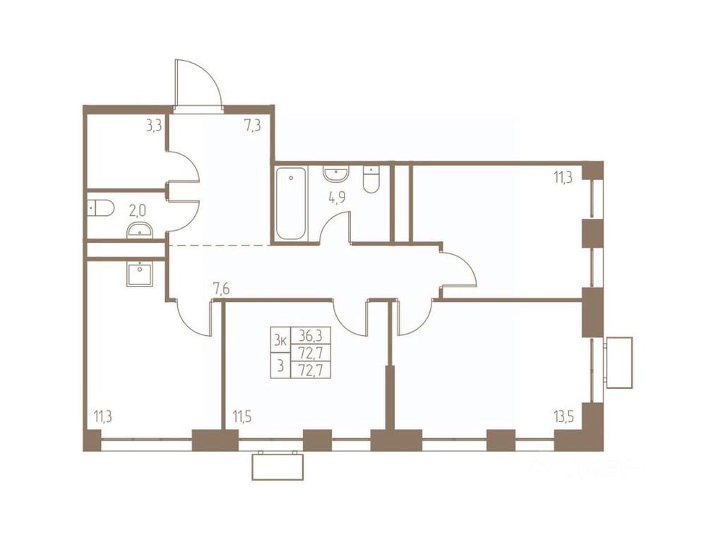 Продажа 2-комн. квартиры, 72,7 м² в ЖК «Фабрикант», 2-й Фабричный проезд, Пушкино, Московская область, Россия #1 Продажа 2-комн. квартиры, 72,7 м² в ЖК «Фабрикант», 2-й Фабричный проезд, Пушкино, Московская область, Россия #1