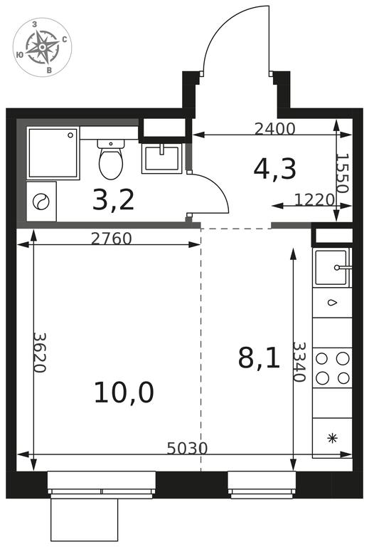 Apartment Sale, 25.6 sq. m. at 1 Himkinskij, zhiloy kompleks 1-y Khimkinskiy, kvartal Mezhdunarodny, mikrorayon Klyazma-Starbeyevo, Khimki, Moscow Region, Russia #2 Apartment Sale, 25.6 sq. m. at 1 Himkinskij, zhiloy kompleks 1-y Khimkinskiy, kvartal Mezhdunarodny, mikrorayon Klyazma-Starbeyevo, Khimki, Moscow Region, Russia #2