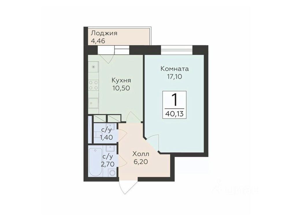 Apartment Sale, 40.13 sq. m. at Rodniki, Trudovaya ulitsa, Rodniki Township, Ramenskiy Urban District, Moscow Region, Russia #1 Apartment Sale, 40.13 sq. m. at Rodniki, Trudovaya ulitsa, Rodniki Township, Ramenskiy Urban District, Moscow Region, Russia #1