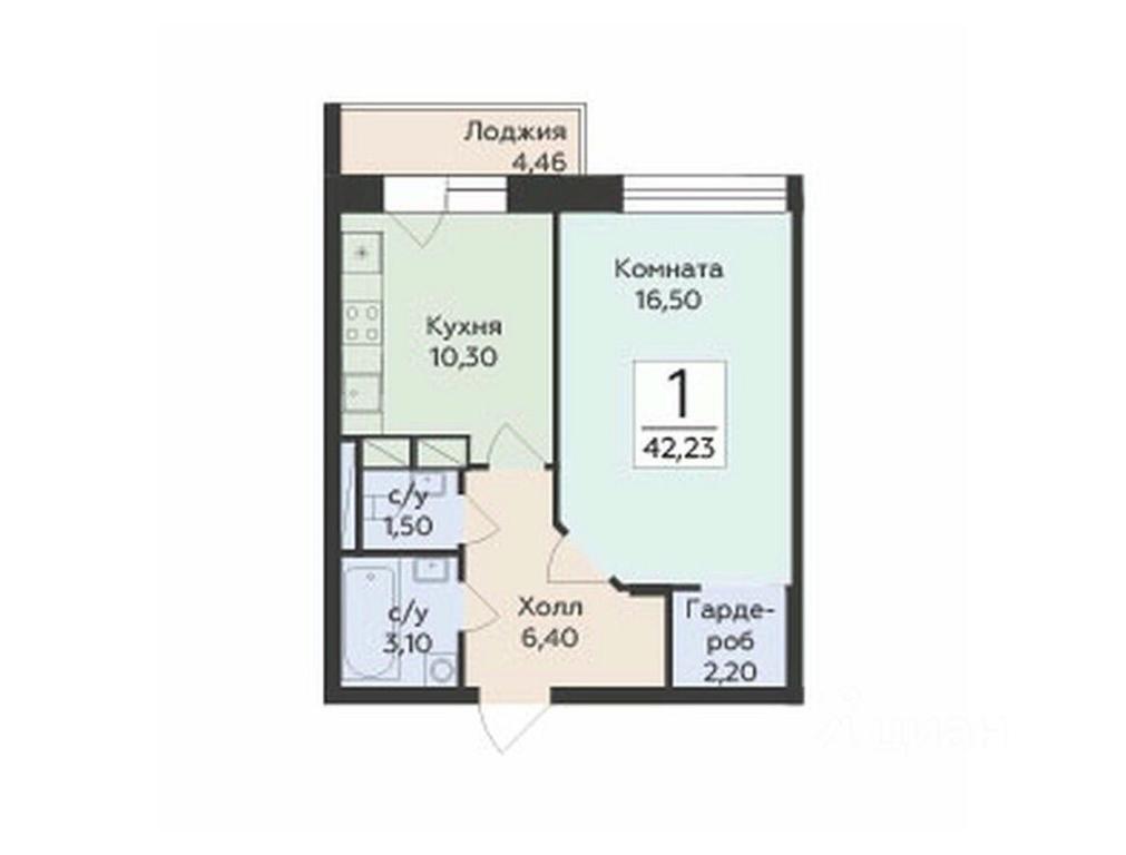 Apartment Sale, 42.23 sq. m. at Rodniki, Trudovaya ulitsa, Rodniki Township, Ramenskiy Urban District, Moscow Region, Russia #1 Apartment Sale, 42.23 sq. m. at Rodniki, Trudovaya ulitsa, Rodniki Township, Ramenskiy Urban District, Moscow Region, Russia #1