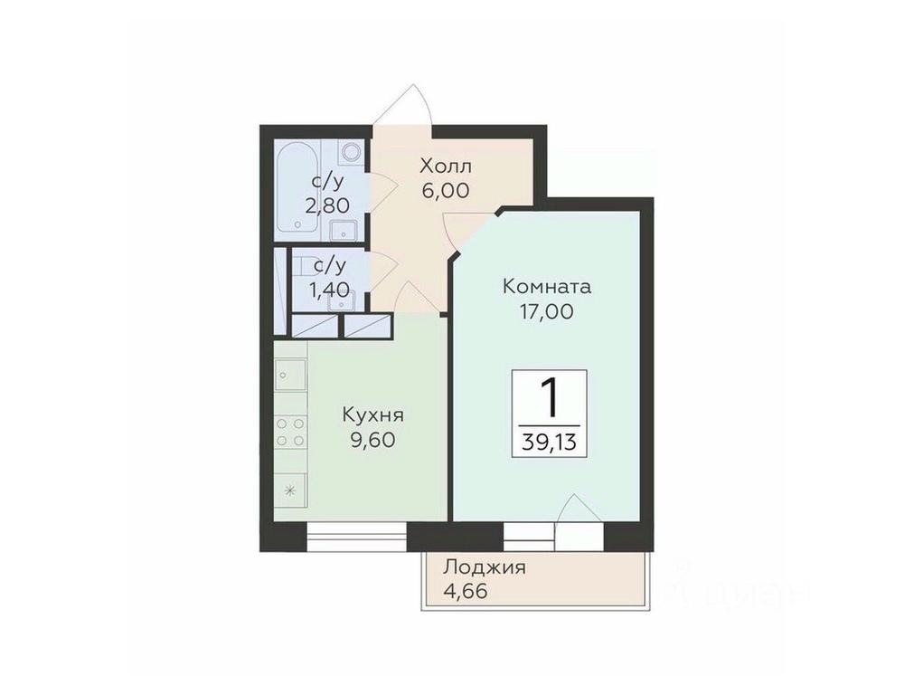 Apartment Sale, 39.13 sq. m. at Rodniki, Trudovaya ulitsa, Rodniki Township, Ramenskiy Urban District, Moscow Region, Russia #1 Apartment Sale, 39.13 sq. m. at Rodniki, Trudovaya ulitsa, Rodniki Township, Ramenskiy Urban District, Moscow Region, Russia #1