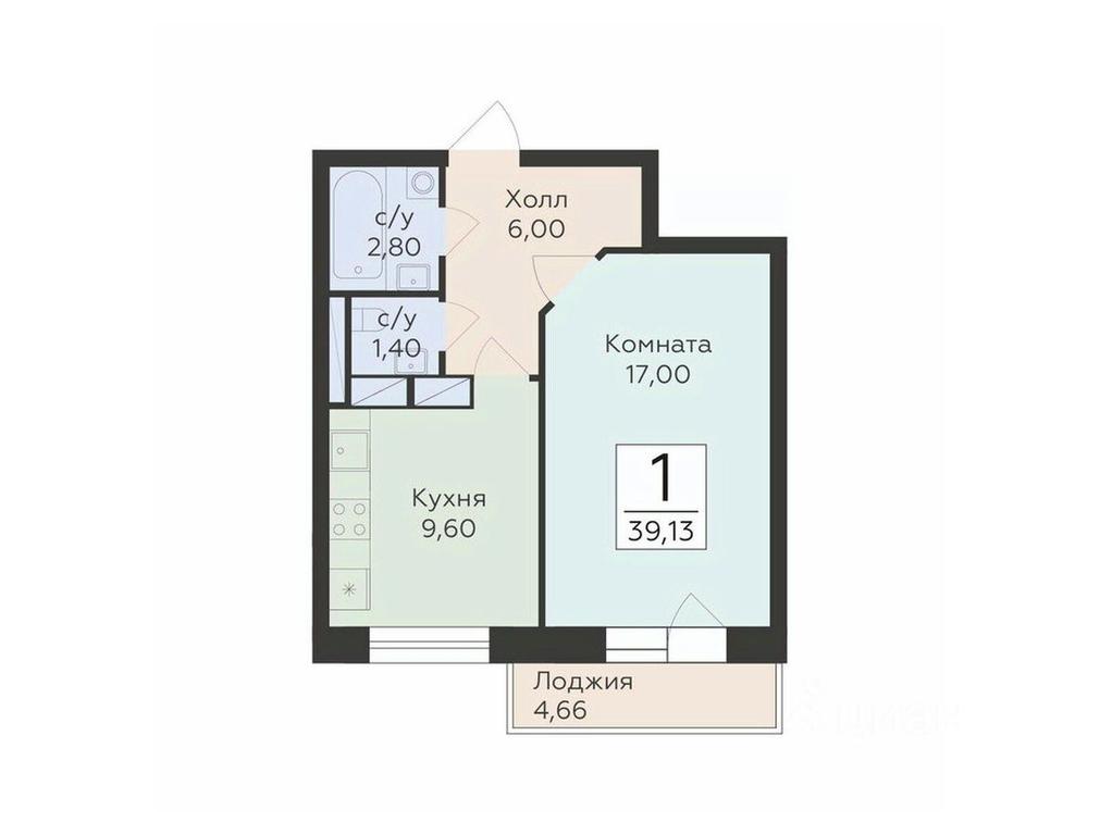 Apartment Sale, 39.13 sq. m. at Rodniki, Trudovaya ulitsa, Rodniki Township, Ramenskiy Urban District, Moscow Region, Russia #1 Apartment Sale, 39.13 sq. m. at Rodniki, Trudovaya ulitsa, Rodniki Township, Ramenskiy Urban District, Moscow Region, Russia #1