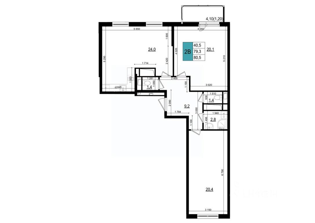 1-BD Apartment Sale, 80.5平方米 at Mikrorayon 6 6A, 6A mikrorayon, Odintsovo, Moscow Region, Russia #1 1-BD Apartment Sale, 80.5平方米 at Mikrorayon 6 6A, 6A mikrorayon, Odintsovo, Moscow Region, Russia #1