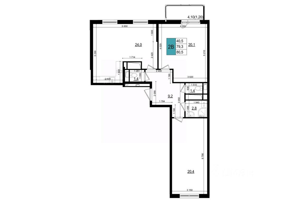 1-BD Apartment Sale, 80.5平方米 at Mikrorayon 6 6A, 6A mikrorayon, Odintsovo, Moscow Region, Russia #1 1-BD Apartment Sale, 80.5平方米 at Mikrorayon 6 6A, 6A mikrorayon, Odintsovo, Moscow Region, Russia #1