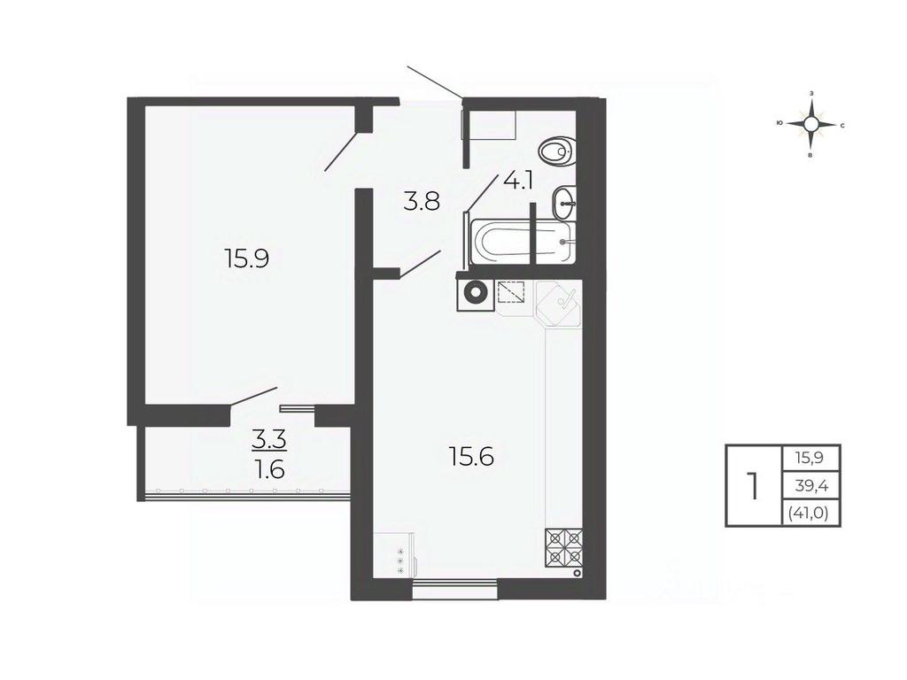 Apartment Sale, 41 sq. m. at Novy Blagodar, 2-y Shakhovskoy proyezd, Volokolamsk, Moscow Region, Russia #1 Apartment Sale, 41 sq. m. at Novy Blagodar, 2-y Shakhovskoy proyezd, Volokolamsk, Moscow Region, Russia #1