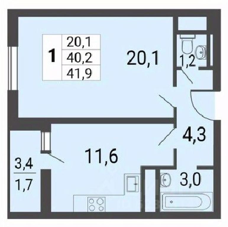 Apartment Sale, 41.9 sq. m. at Nekrasovka, Lipchanskogo Street, Moscow, Russia #1 Apartment Sale, 41.9 sq. m. at Nekrasovka, Lipchanskogo Street, Moscow, Russia #1