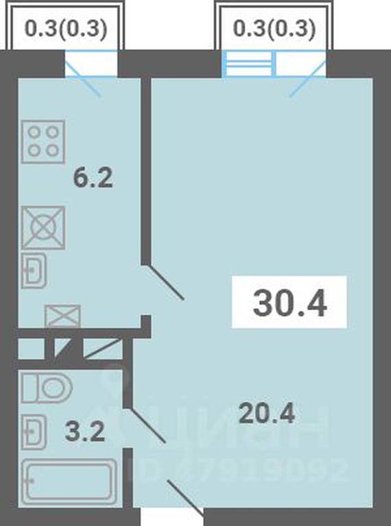 Apartment Sale, 30.4 sq. m. at Iuzhnaya dolina, mikrorayon Yuzhnyye Gorki, posyolok Meshcherino, Leninskiy City District, Moscow Region, Russia #1 Apartment Sale, 30.4 sq. m. at Iuzhnaya dolina, mikrorayon Yuzhnyye Gorki, posyolok Meshcherino, Leninskiy City District, Moscow Region, Russia #1