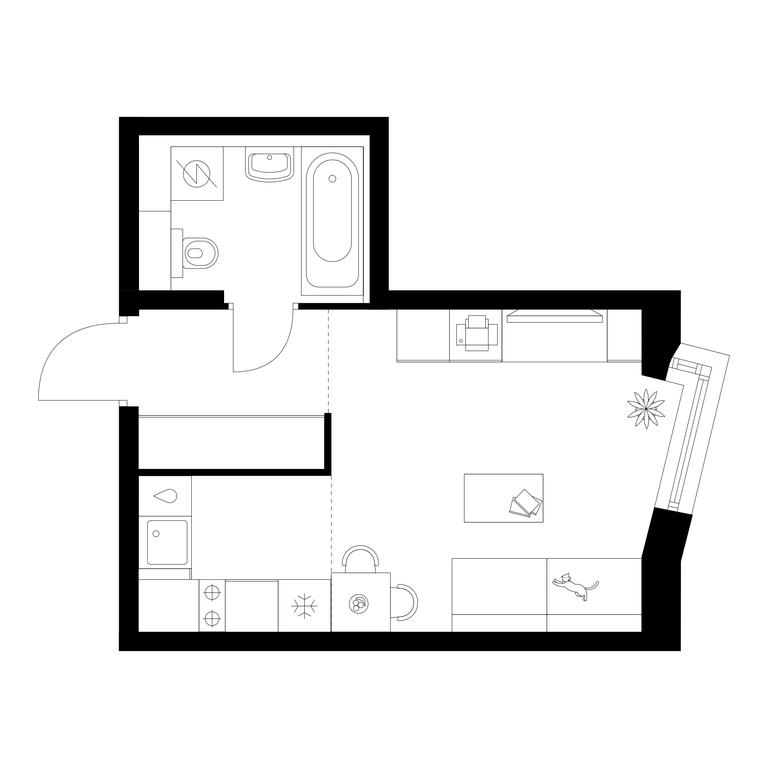 Apartment Sale, 26.2 sq. m. at Kronshtadtskiy 9, Kronshtadtsky Boulevard, 9с21, Moscow, Russia #1 Apartment Sale, 26.2 sq. m. at Kronshtadtskiy 9, Kronshtadtsky Boulevard, 9с21, Moscow, Russia #1