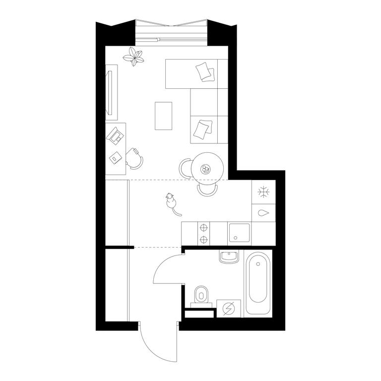Apartment Sale, 24.2 sq. m. at Zelionyi Park, 687-y proyezd, 15с2, Zelenograd, Moscow, Russia #1 Apartment Sale, 24.2 sq. m. at Zelionyi Park, 687-y proyezd, 15с2, Zelenograd, Moscow, Russia #1