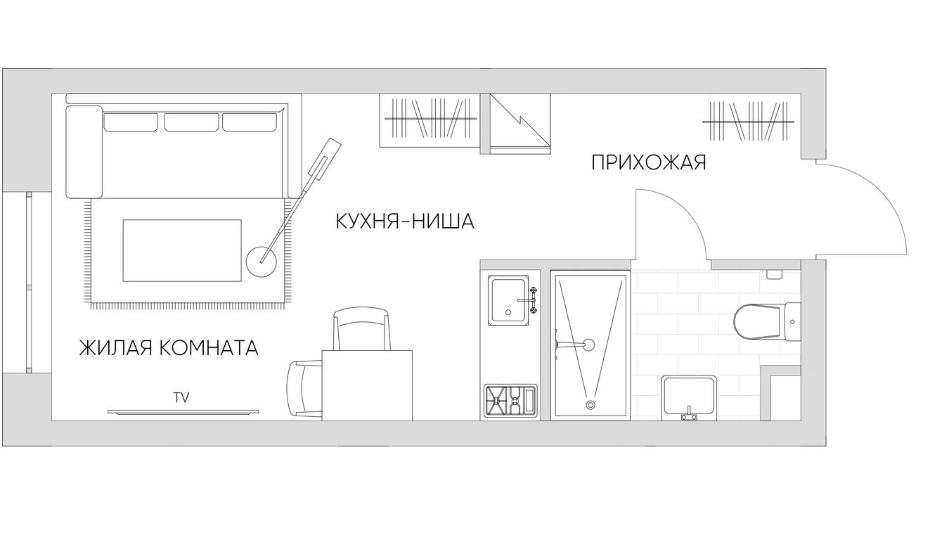 Apartment Sale, 23.4 sq. m. at Nice Loft, Avtomobilny Drive, 4, Moscow, Russia #1 Apartment Sale, 23.4 sq. m. at Nice Loft, Avtomobilny Drive, 4, Moscow, Russia #1