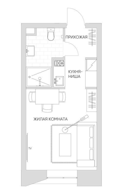 Продажа квартиры, 26,83 м² в ЖК «N’ice Loft (Найс Лофт)», Автомобильный проезд, 4, Москва, Россия #1 Продажа квартиры, 26,83 м² в ЖК «N’ice Loft (Найс Лофт)», Автомобильный проезд, 4, Москва, Россия #1
