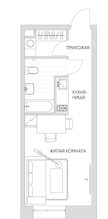 Продажа квартиры, 27,43 м² в ЖК «N’ice Loft (Найс Лофт)», Автомобильный проезд, 4, Москва, Россия #1 Продажа квартиры, 27,43 м² в ЖК «N’ice Loft (Найс Лофт)», Автомобильный проезд, 4, Москва, Россия #1