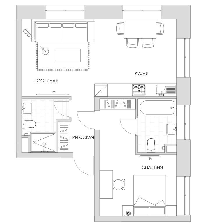 Продажа 2-комн. квартиры, 52,43 м² в ЖК «N’ice Loft (Найс Лофт)», Автомобильный проезд, 4, Москва, Россия #1 Продажа 2-комн. квартиры, 52,43 м² в ЖК «N’ice Loft (Найс Лофт)», Автомобильный проезд, 4, Москва, Россия #1