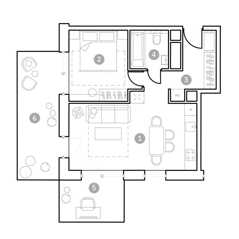 Продажа 1-комн. квартиры, 60,9 м² в ЖК «Физтех-Сити», Новодачная улица, 67, Москва, Россия #2 Продажа 1-комн. квартиры, 60,9 м² в ЖК «Физтех-Сити», Новодачная улица, 67, Москва, Россия #2