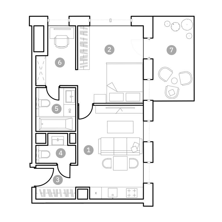 Продажа 1-комн. квартиры, 50,6 м² в ЖК «Физтех-Сити», Новодачная улица, 67, Москва, Россия #1 Продажа 1-комн. квартиры, 50,6 м² в ЖК «Физтех-Сити», Новодачная улица, 67, Москва, Россия #1