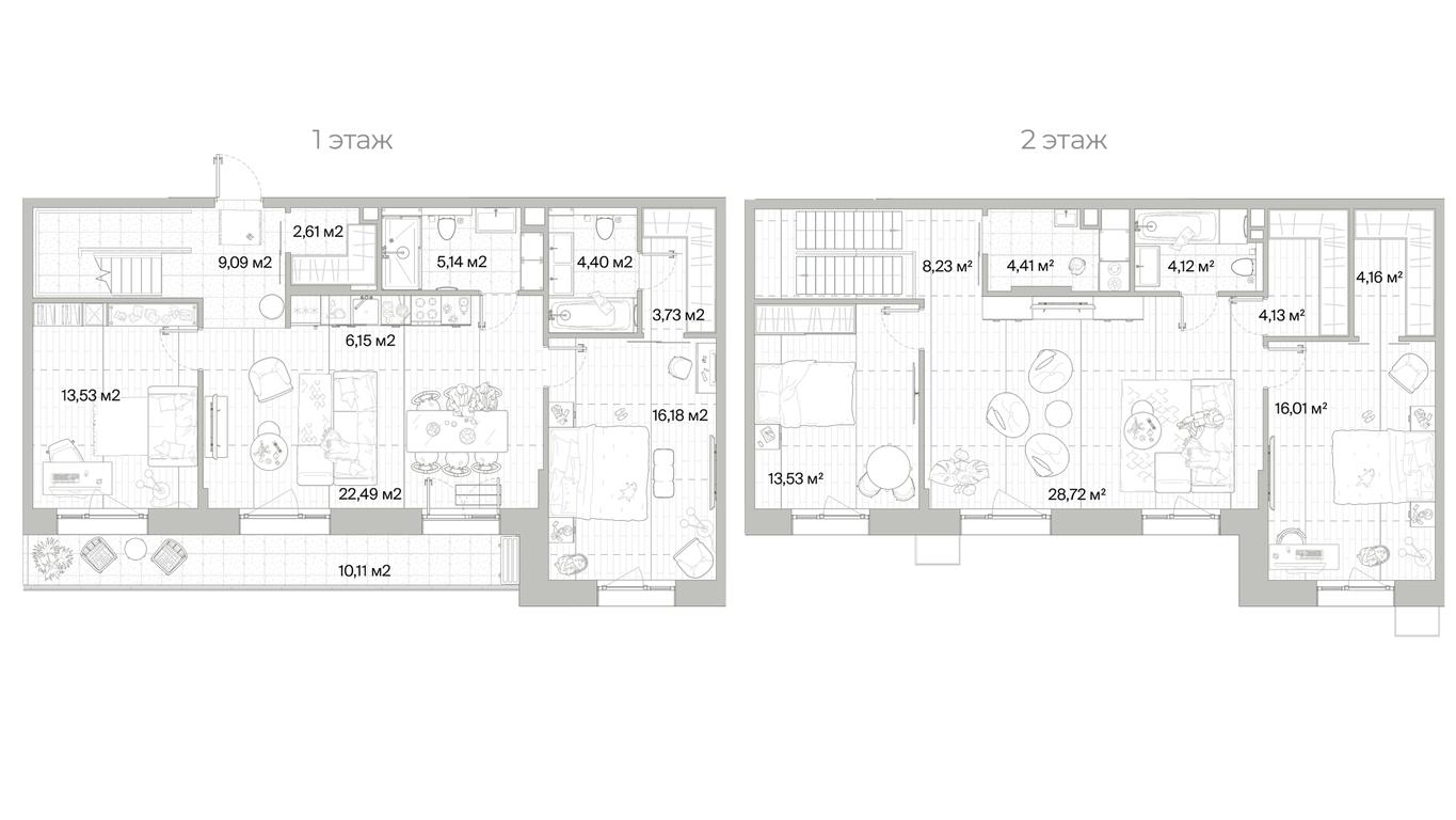 4-BD Apartment Sale, 169.66平方米 at Mys, derevnya Likino, Odintsovskiy Urban District, Moscow Region, Russia #1 4-BD Apartment Sale, 169.66平方米 at Mys, derevnya Likino, Odintsovskiy Urban District, Moscow Region, Russia #1