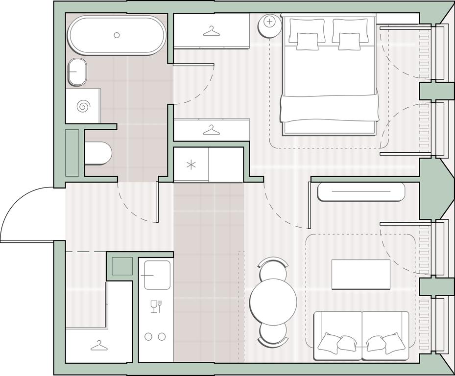 1-BD Apartment Sale, 35.3平方米 at Sreda na Lobachevskogo, Ochakovskoye Highway, Moscow, Russia #1 1-BD Apartment Sale, 35.3平方米 at Sreda na Lobachevskogo, Ochakovskoye Highway, Moscow, Russia #1