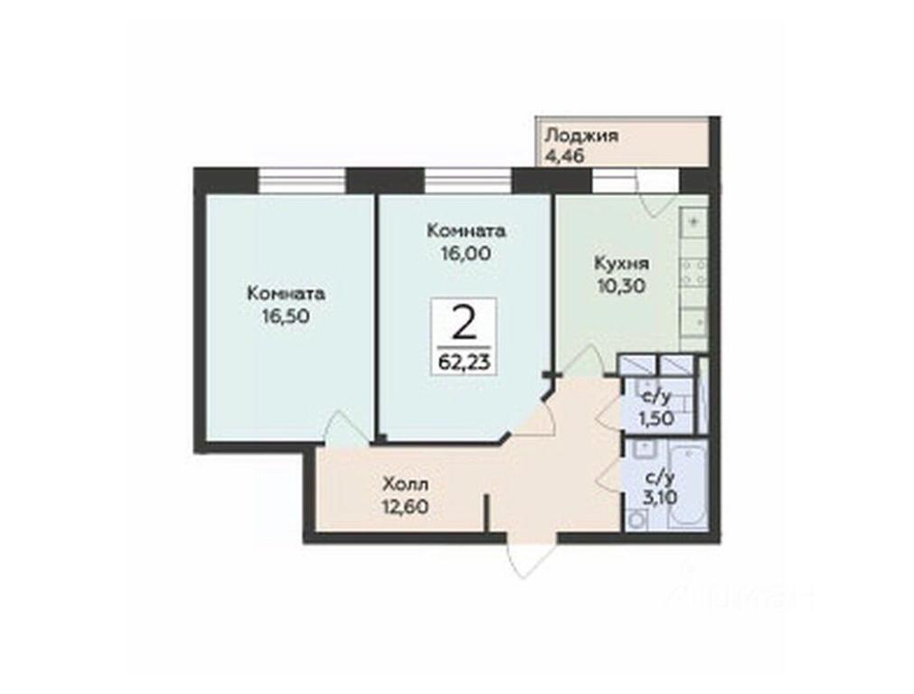 1-BD Apartment Sale, 62.23 sq. m. at Rodniki, Trudovaya ulitsa, Rodniki Township, Ramenskiy Urban District, Moscow Region, Russia #1 1-BD Apartment Sale, 62.23 sq. m. at Rodniki, Trudovaya ulitsa, Rodniki Township, Ramenskiy Urban District, Moscow Region, Russia #1